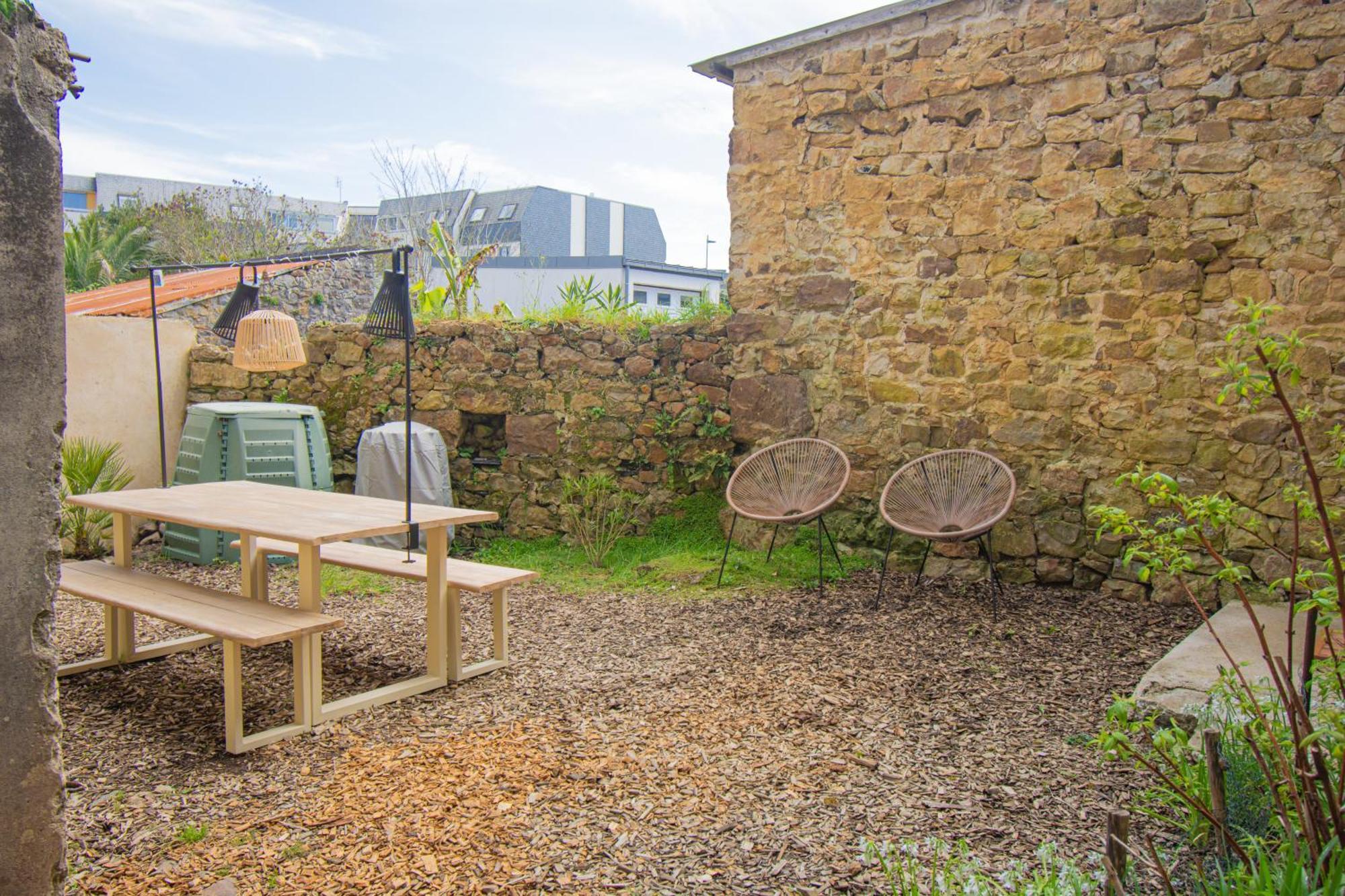 Coeur De Presqu'Ile I Maison Spacieuse Avec Cour Interieure Crozon Exteriér fotografie